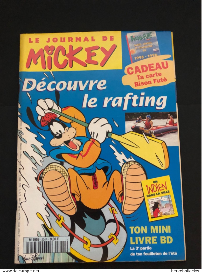 Le Journal De Mickey - Hebdomadaire N° 2247 - 1995 - Disney