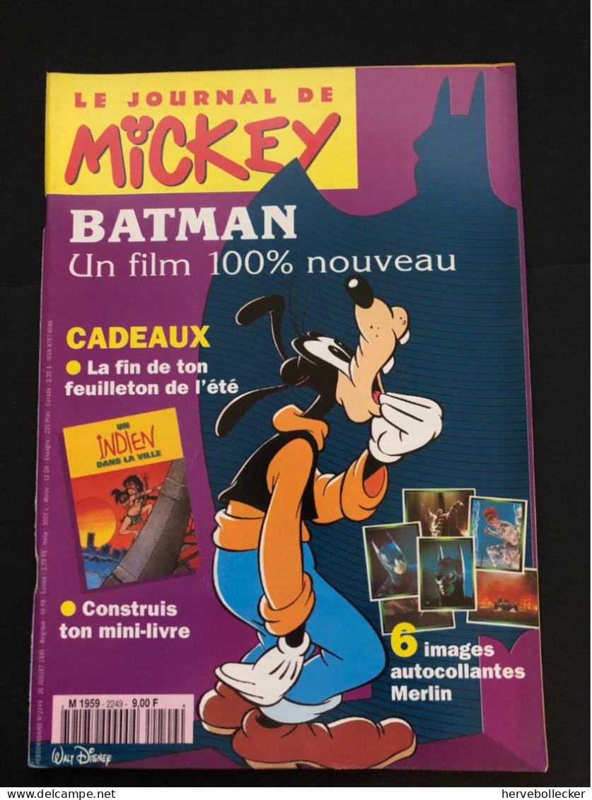 Le Journal De Mickey - Hebdomadaire N° 2249 - 1995 - Disney