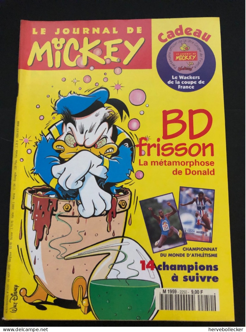 Le Journal De Mickey - Hebdomadaire N° 2250 - 1995 - Disney