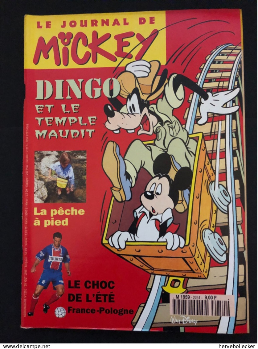 Le Journal De Mickey - Hebdomadaire N° 2251 - 1995 - Disney