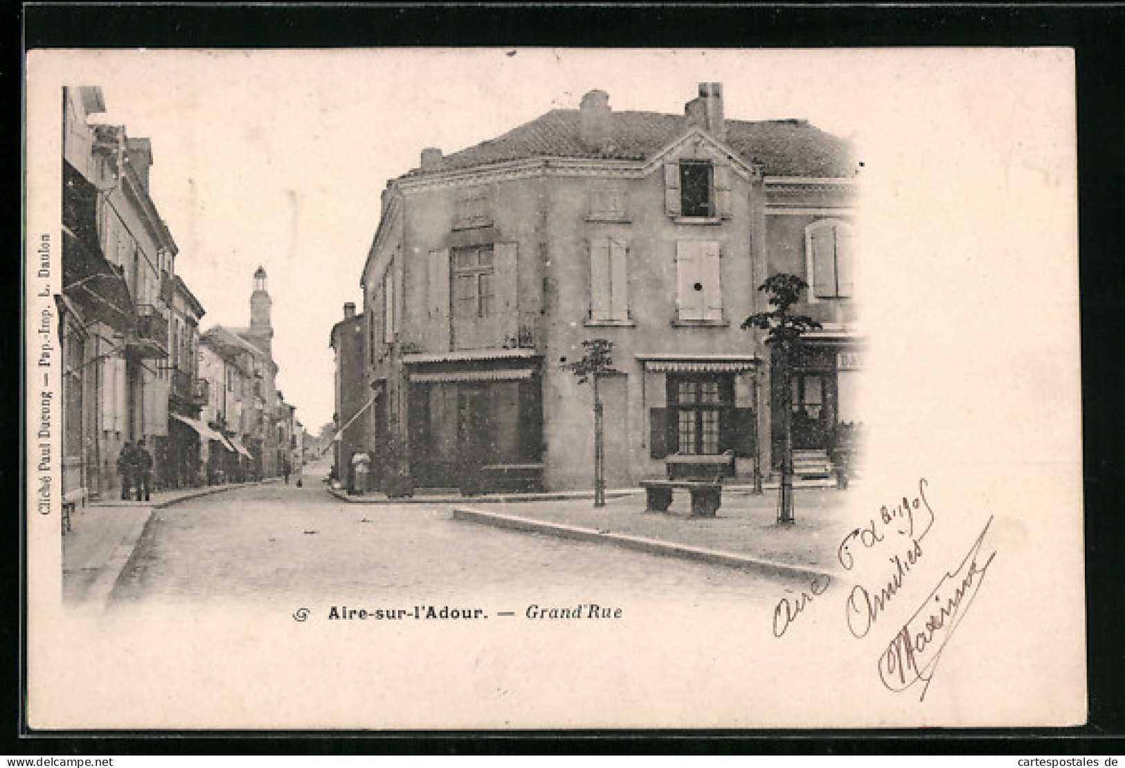 CPA Aire-sur-l`Adour, Grand`Rue  - Aire