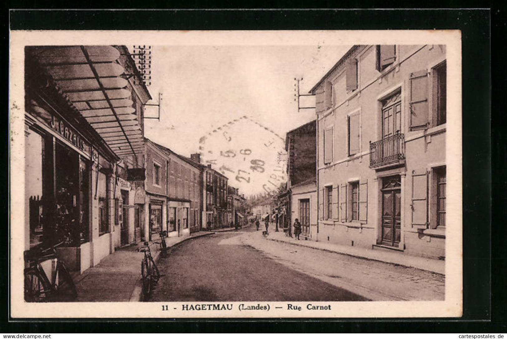 CPA Hagetmau, Rue Carnot  - Hagetmau