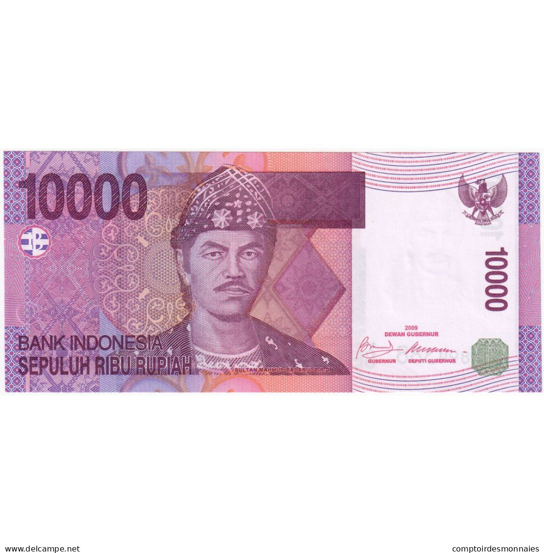 Indonésie, 10,000 Rupiah, 2009, KM:150a, NEUF - Indonesië