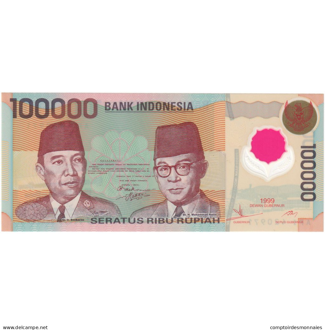 Billet, Indonésie, 100,000 Rupiah, 1999, KM:140, NEUF - Indonesia