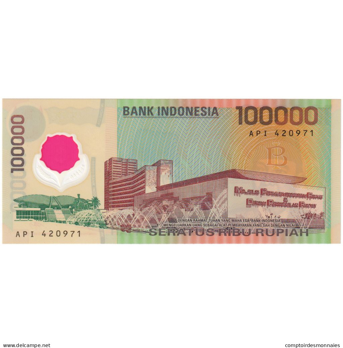 Billet, Indonésie, 100,000 Rupiah, 1999, KM:140, NEUF - Indonesien