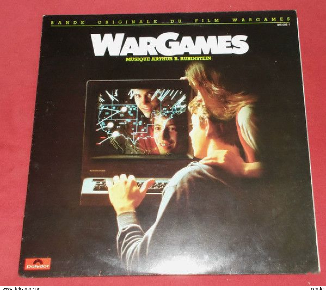 BANDE ORIGINALE  DU FILM  WARGAMES  MUSIQUE ARTHUR B. RUBINSTEIN - Musique De Films