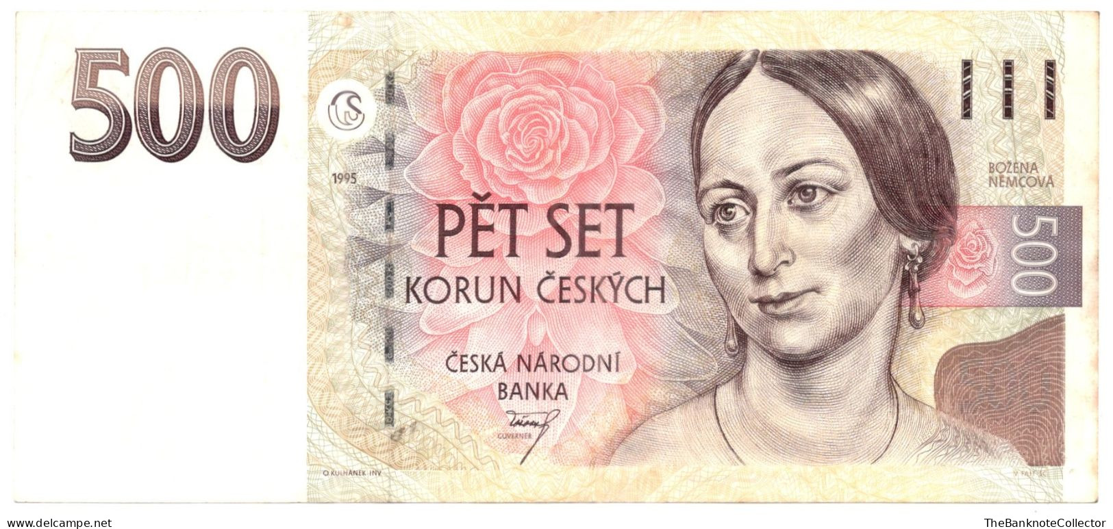 Czech Republic 500 Korun 1995 P-14 VF - República Checa