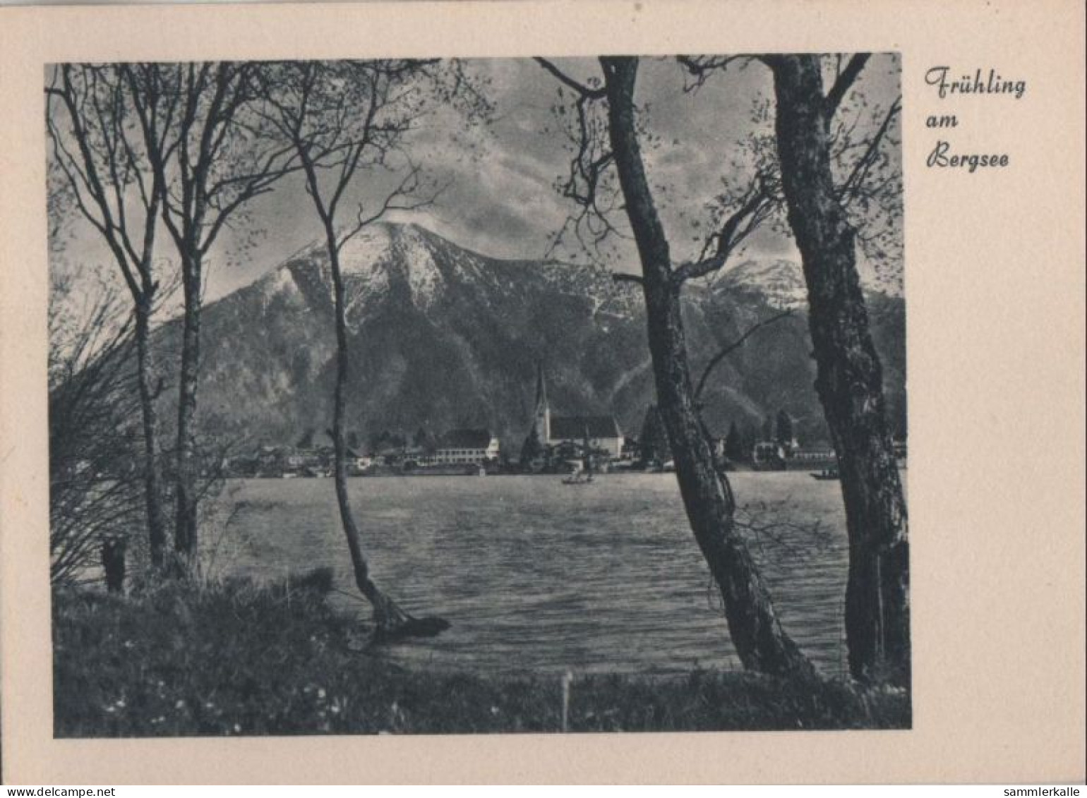 80255 - Rottach-Egern - Frühling Am Bergsee - Ca. 1955 - Miesbach