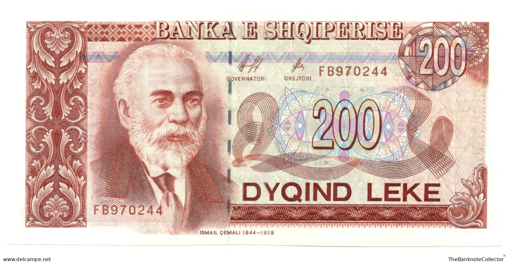 Albania 200 Leke 1996 P-59 UNC - Albanië