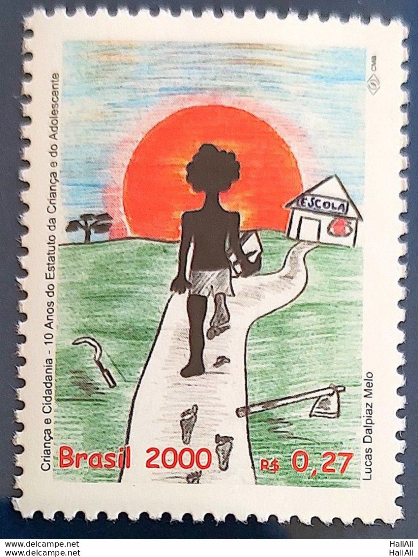 C 2295 Brazil Stamp Child And Citizenship 2000 - Ongebruikt