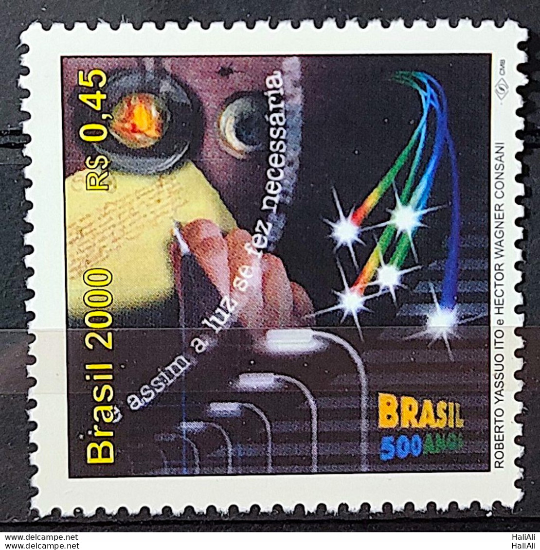 C 2270 Brazil Stamp 500 Years Discovery Of Brazil 2000 Enegy - Ungebraucht