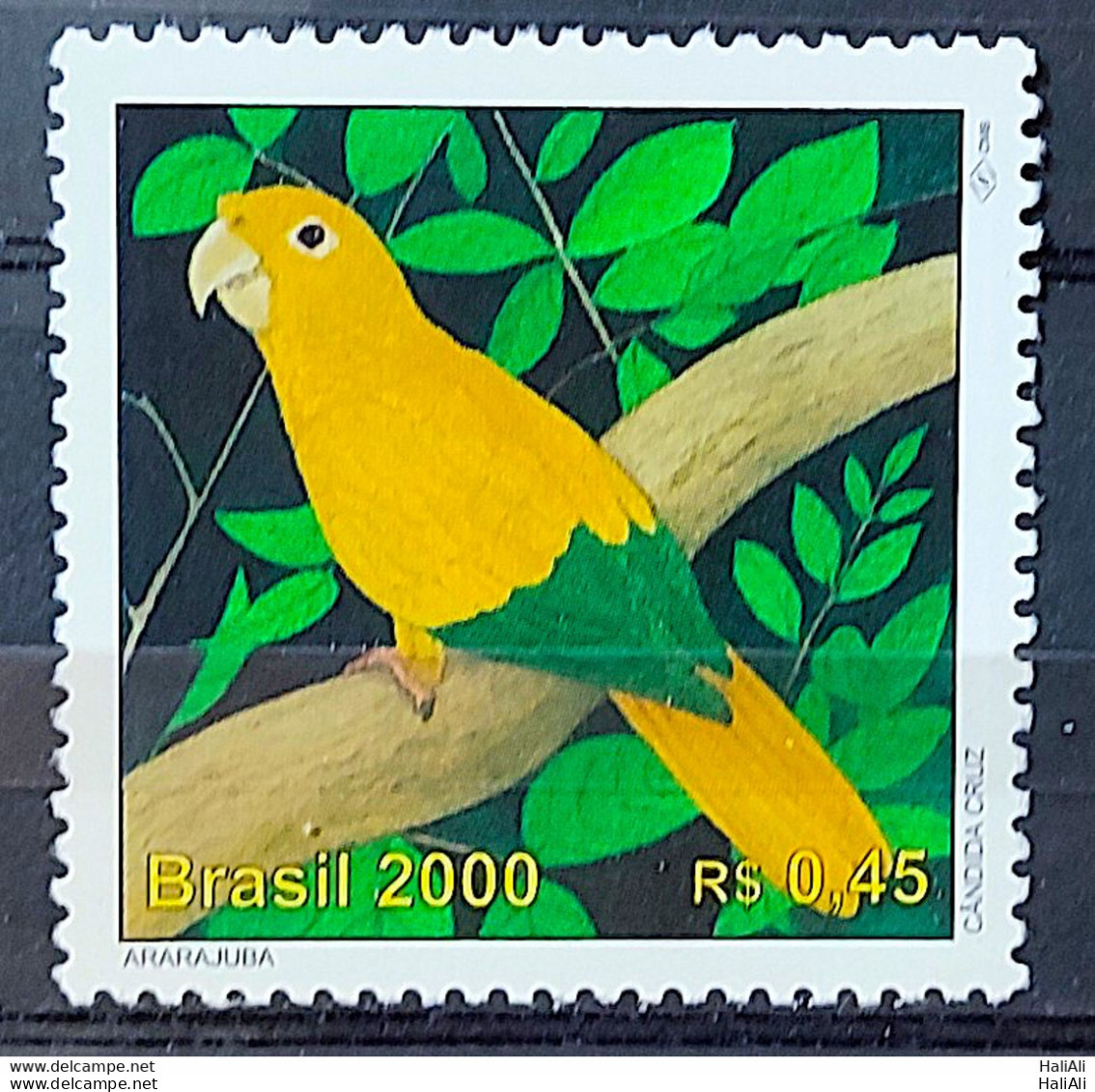 C 2272 Brazil Stamp 500 Years Discovery Of Brazil 2000 Ararajuba - Neufs