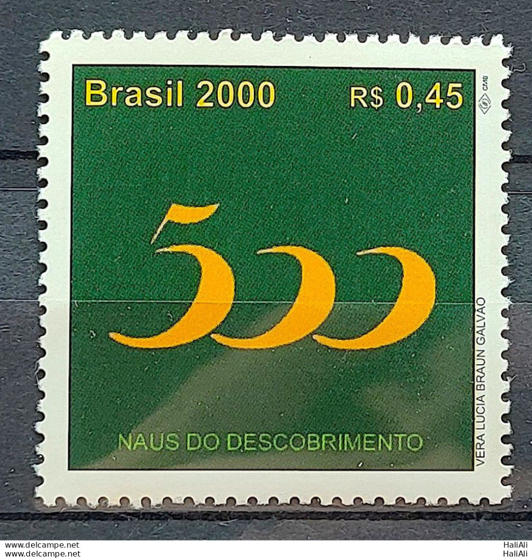 C 2264 Brazil Stamp 500 Years Discovery Of Brazil 2000 Naus Ship Clm - Neufs