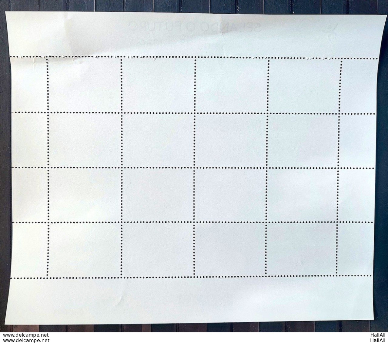 C 2238 Brazil Stamp Sealing The Future Map Star Sun Sol 2000 Sheet With Slight Fold - Ungebraucht