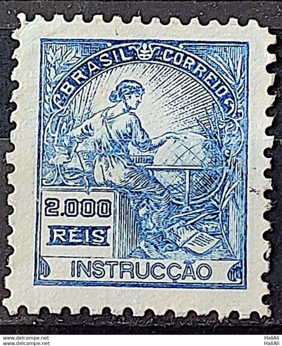 Brazil Regular Stamp Cod RHM 294Es Grandpa Instruction 2000 Reis No Filigree L Dent 11 12 1934 2 - Ongebruikt