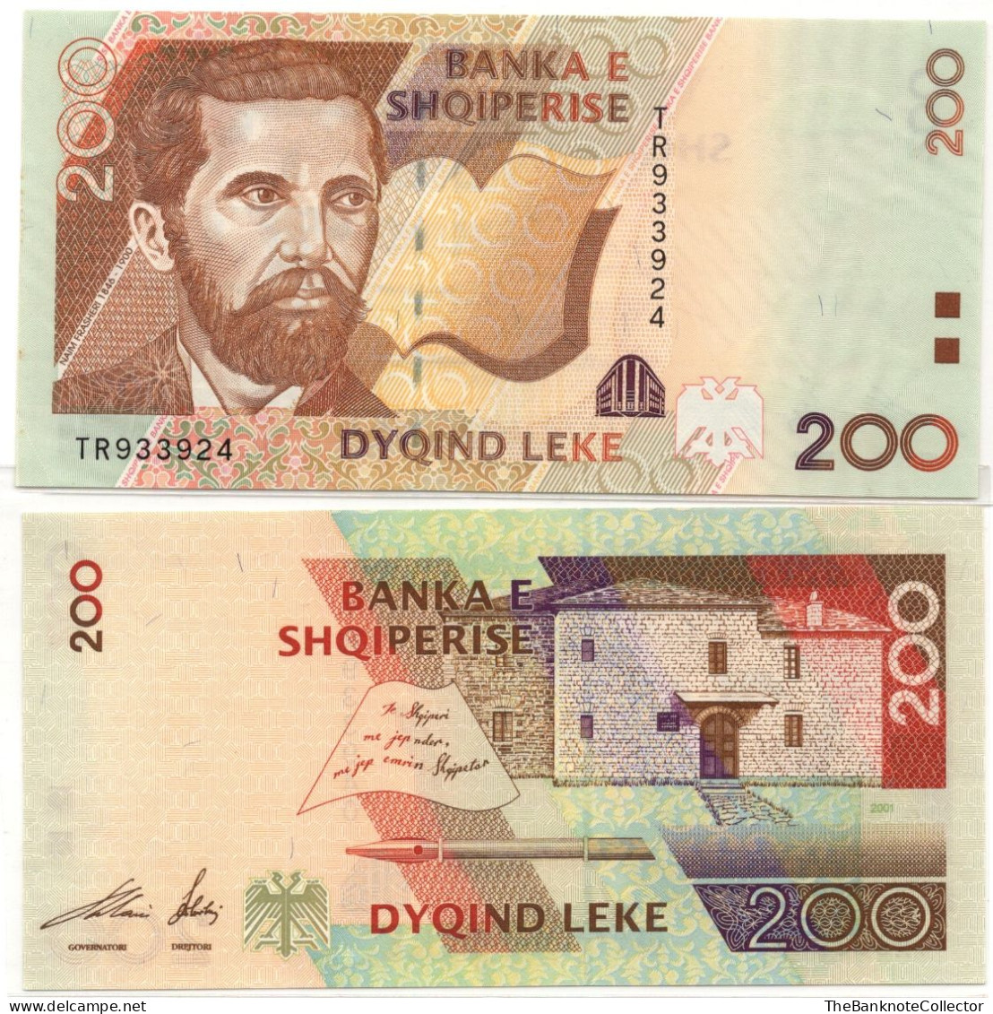 Albania 200 Leke 1996 P-67 UNC - Albanië