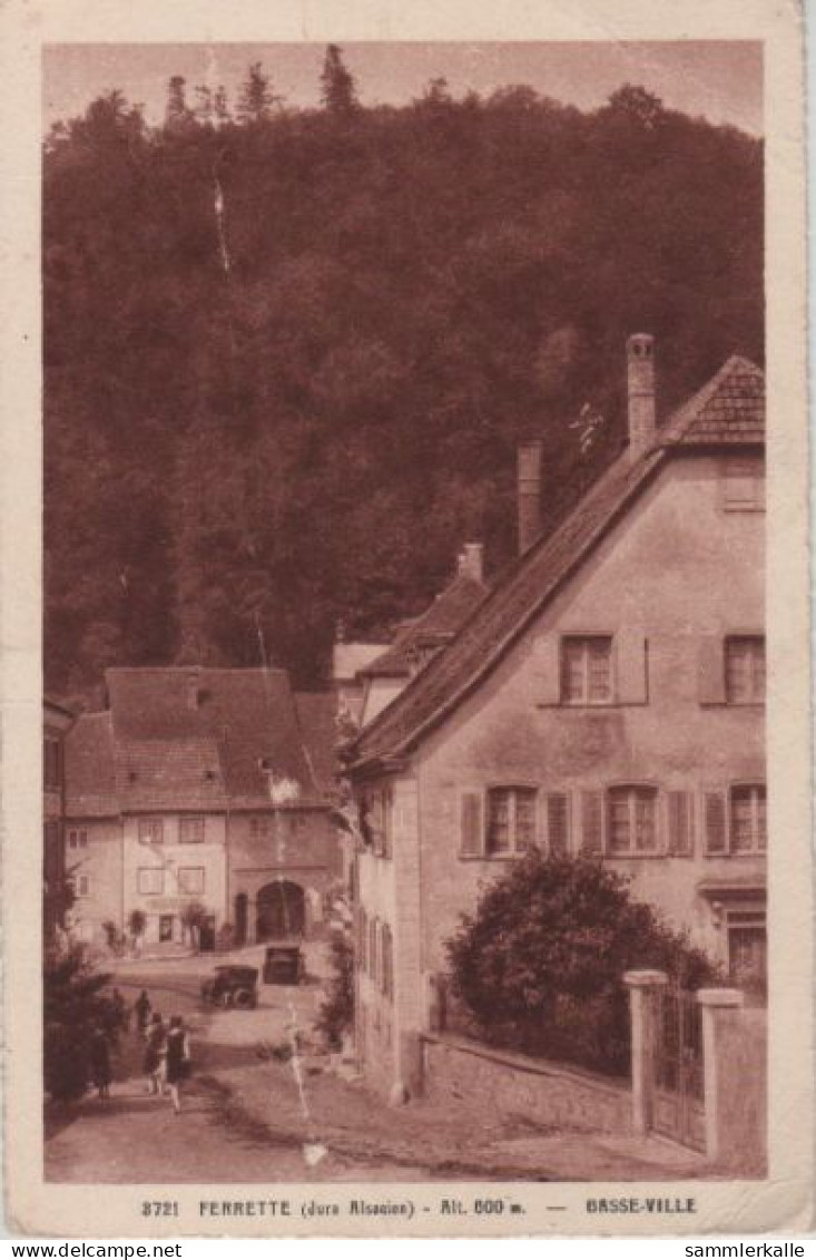 84166 - Frankreich - Ferrette - Basse-Ville - Ca. 1950 - Ferrette