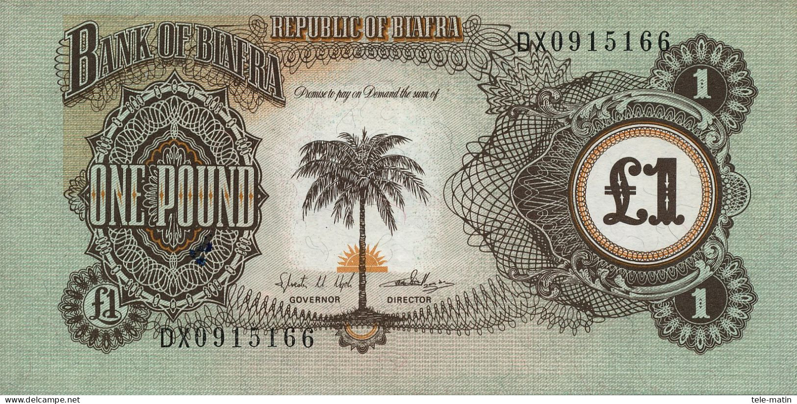 2 Billets Du Biafra Et 1 Billet Du Mozambique De 1919 - Altri – Africa