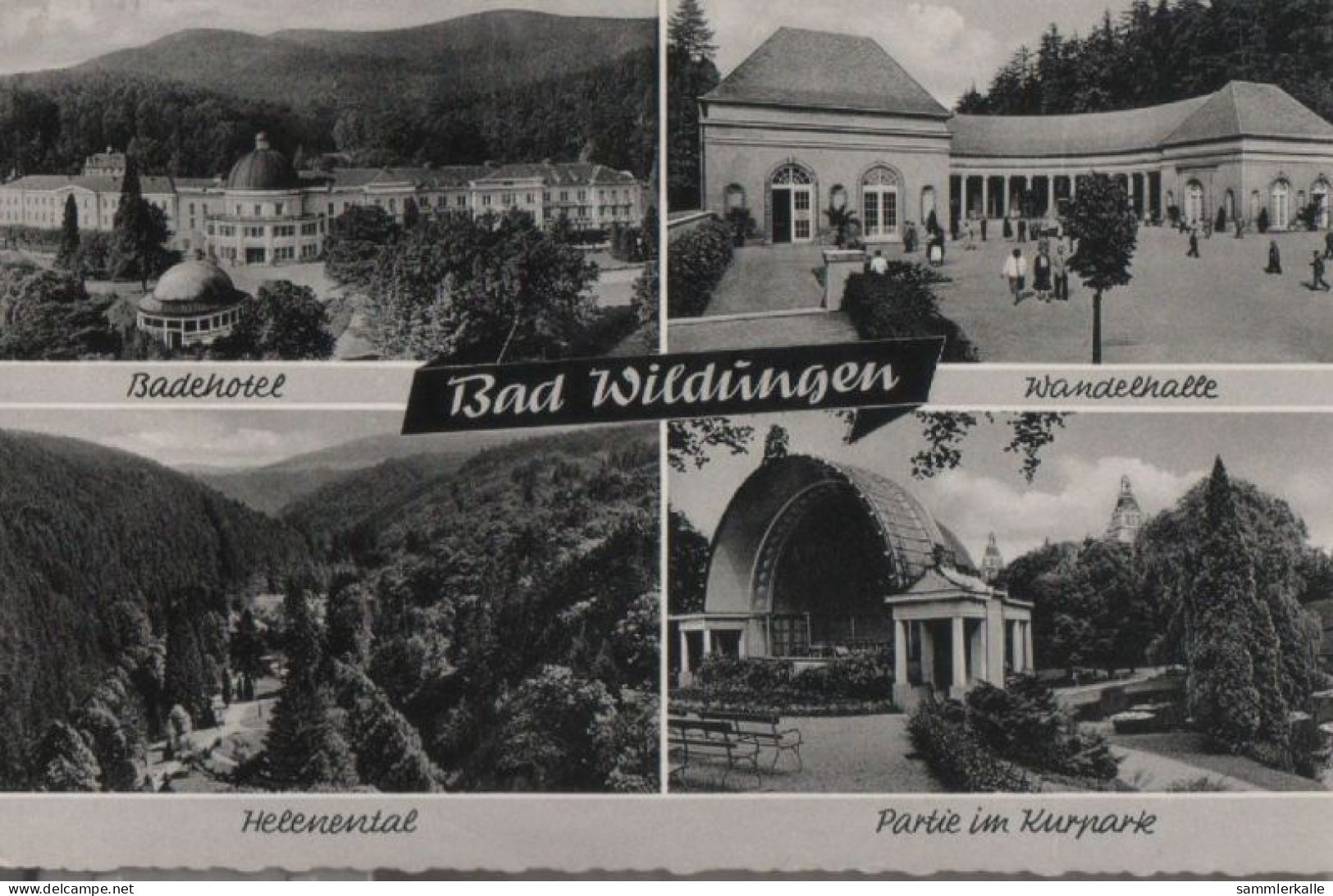57630 - Bad Wildungen - U.a. Badehotel - 1959 - Bad Wildungen