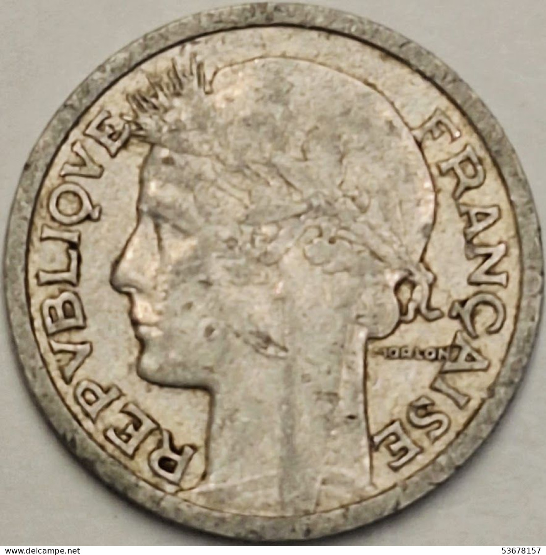 France - Franc 1946, KM# 885a.1 (#4083) - 1 Franc