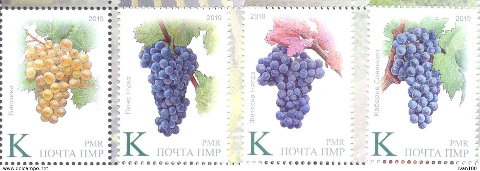 2019. Transnistria, Viticulture And Winemaking, 4v, Mint/** - Moldova