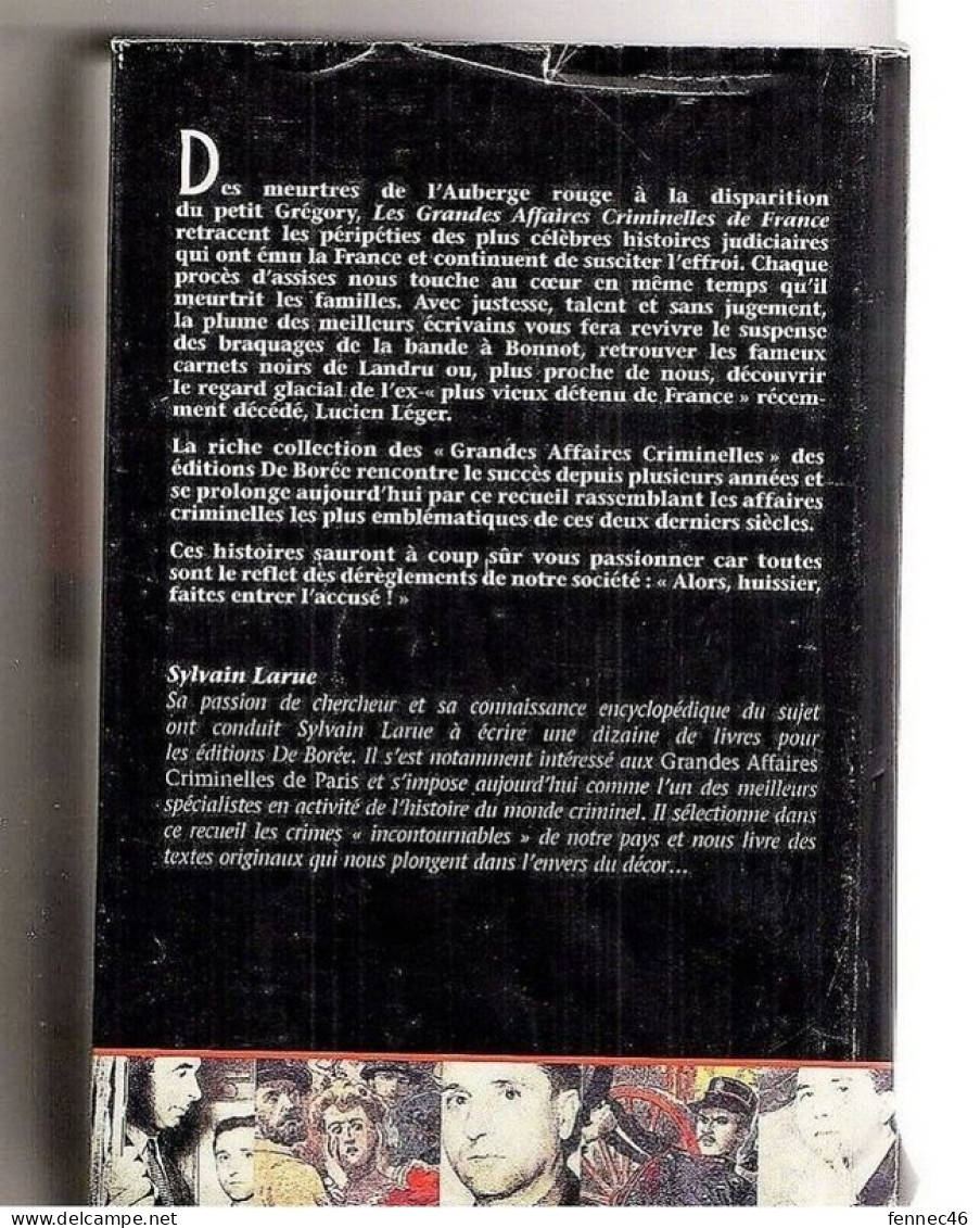 * Les Nouvelles Affaires Criminelles De France  Par Sylvain Larue - Sociologie