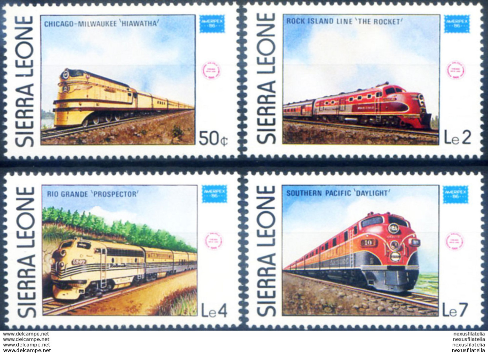 Treni 1986. - Sierra Leone (1961-...)