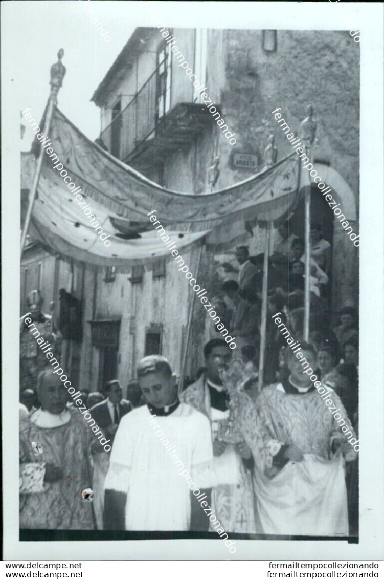 Bs38 Rara Foto Di Latronico Provincia Di Potenza Processione - Potenza