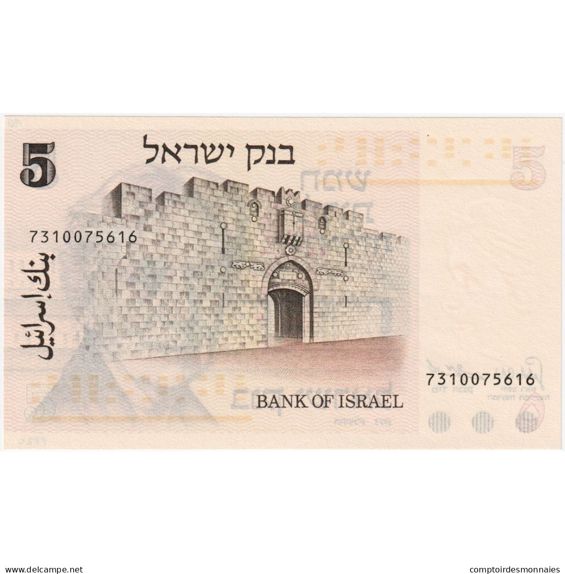 Israël, 5 Lirot, Type Henrietta Szold - Israele