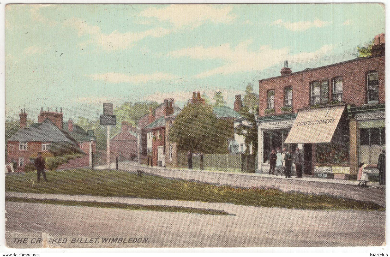 The Crooked Billet, Wimbledon. - (England) - 1906 - 'Douglas Kelly Confectionery' - Surrey