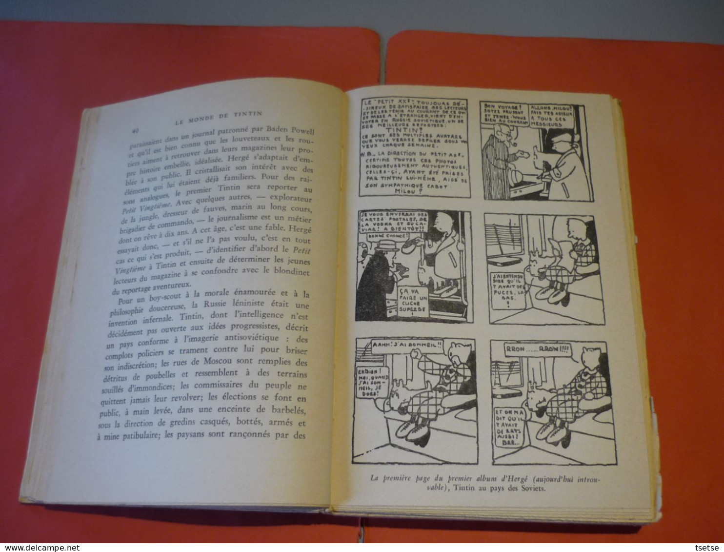 Hergé – Pol Vandromme – Le Monde De Tintin – Gallimard – 1959 / Rare , épuisé - Hergé
