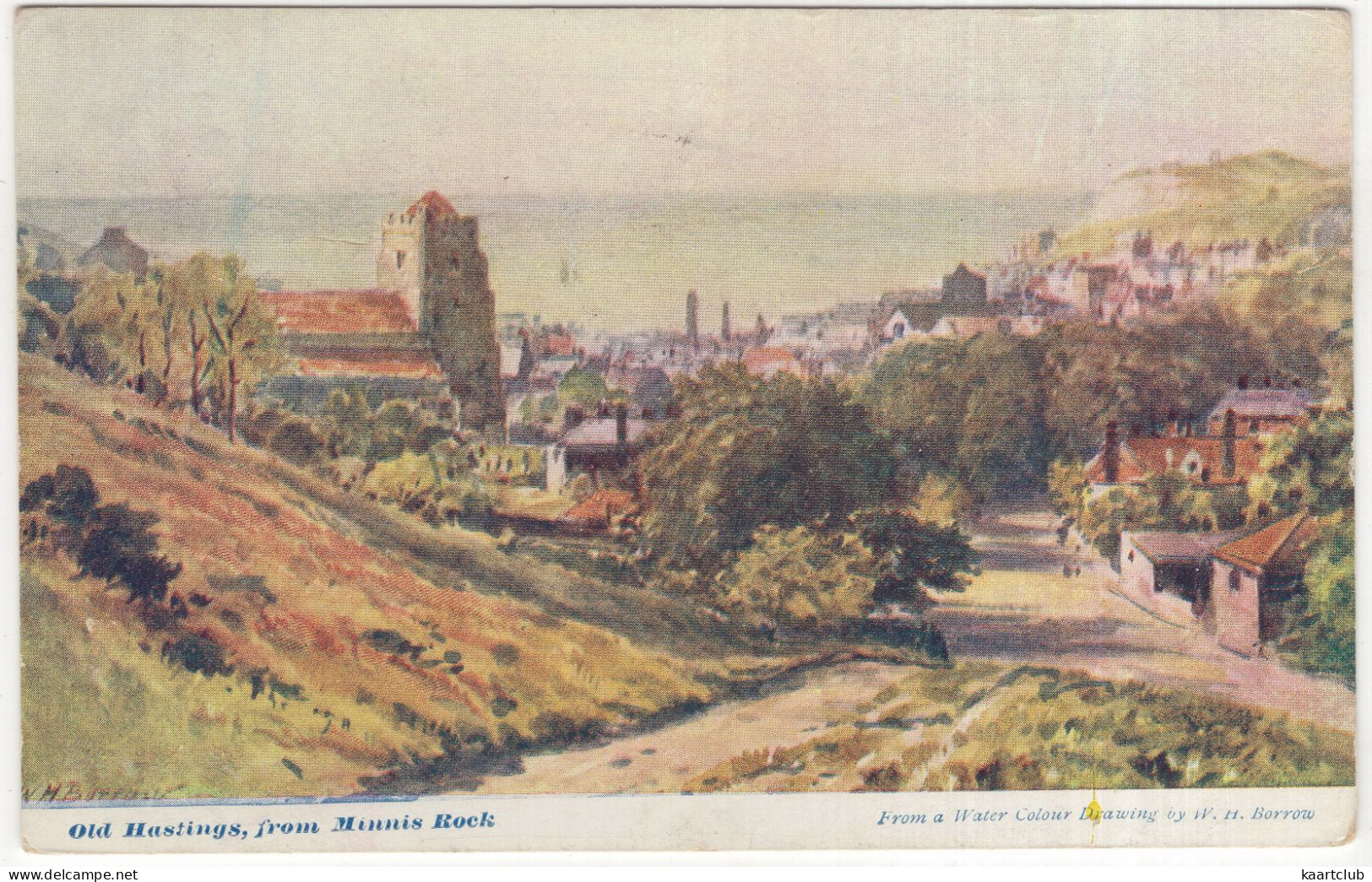 Old Hastings, From Minnis Rock - (England) - 1906 - Hastings