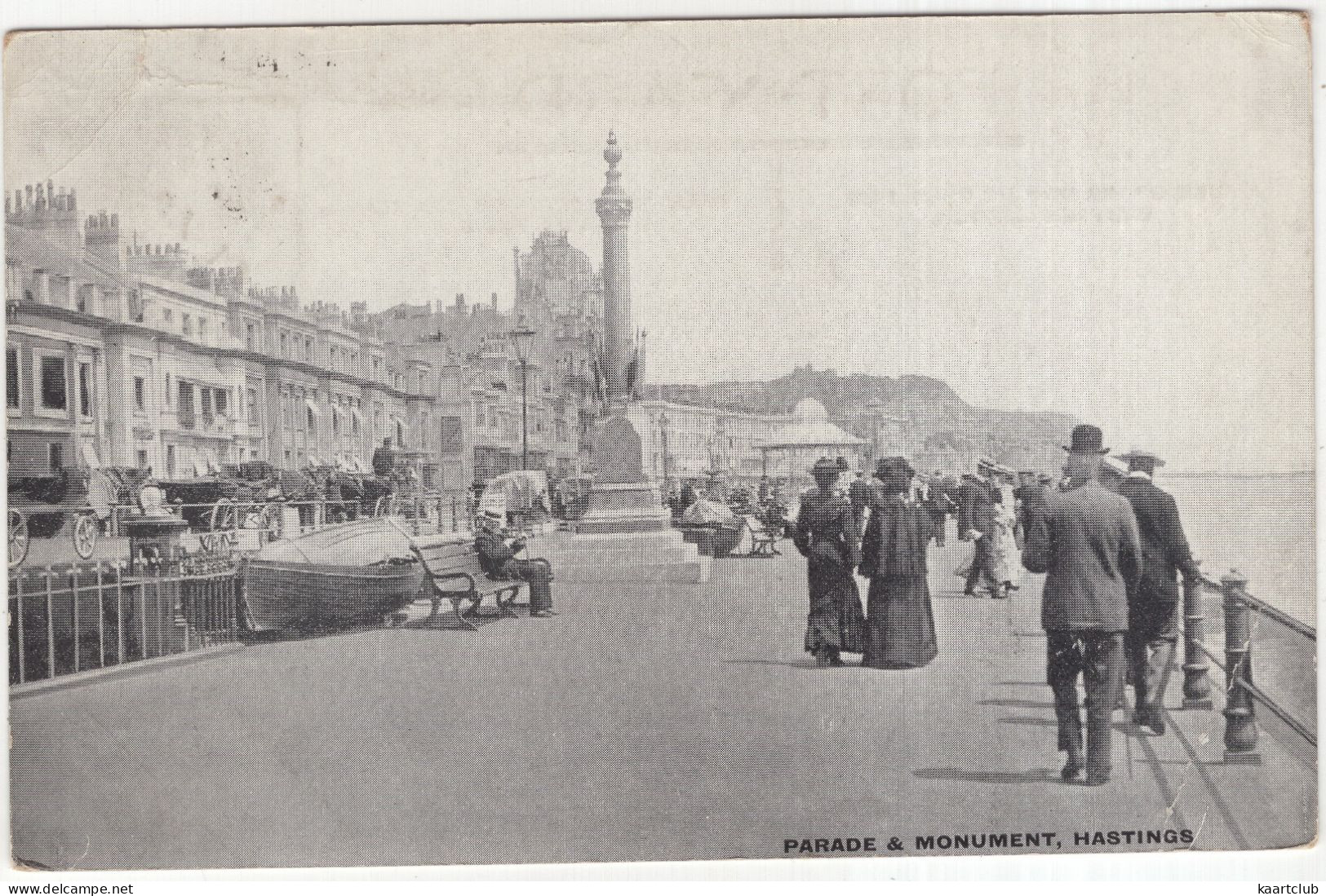 Parade & Monument, Hastings. - (England) - 1906 - Hastings