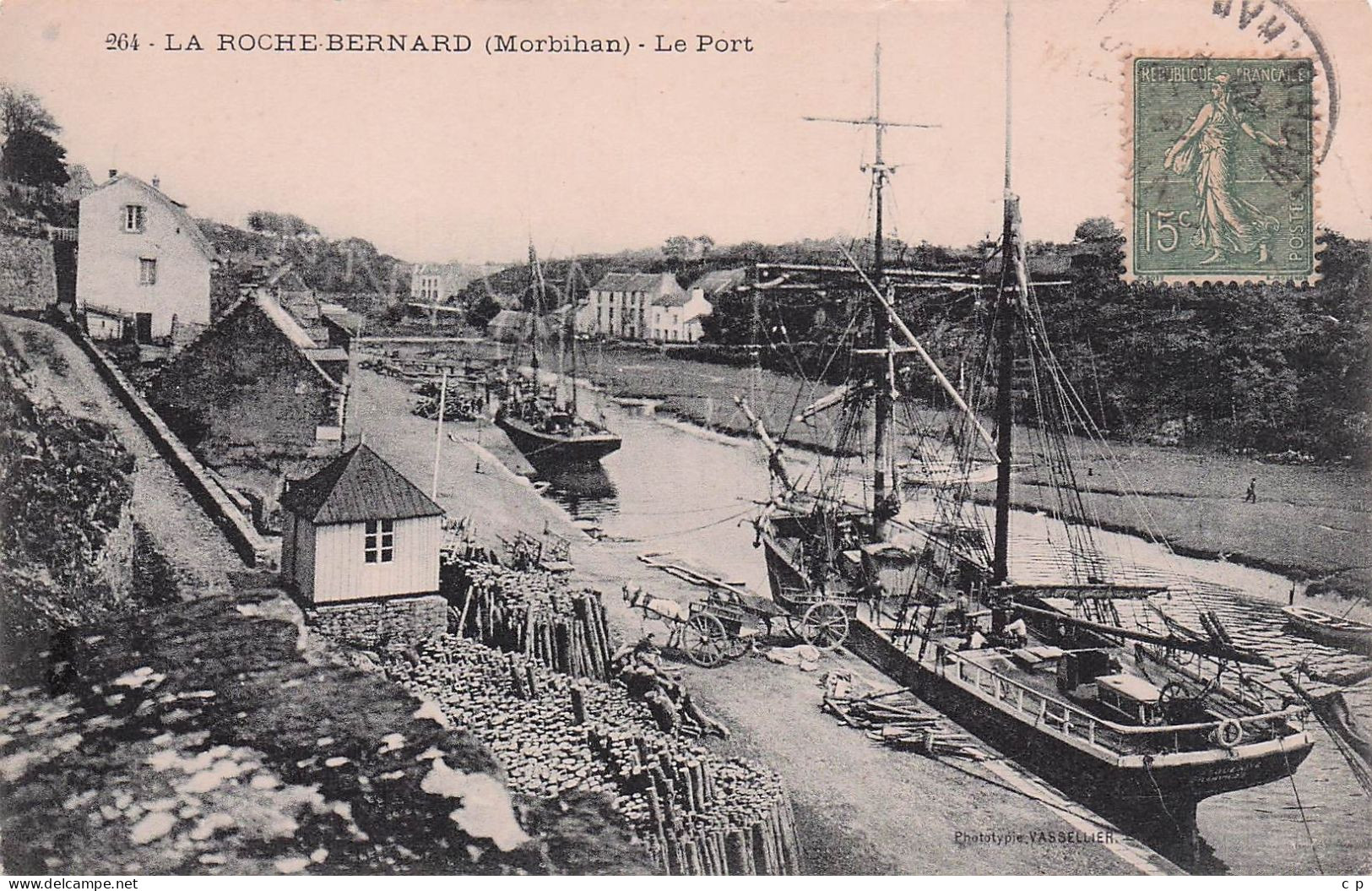 La Roche Bernard - Le Port  - CPA °J - La Roche-Bernard