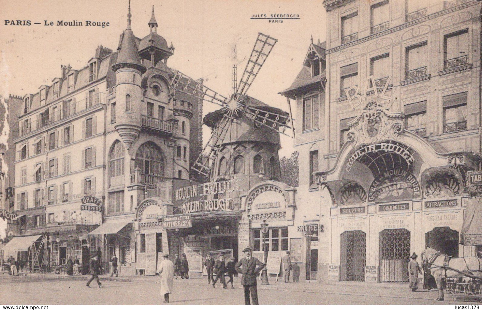 75 / PARIS / LE MOULON ROUGE / EDIT SEEBERGER - París La Noche