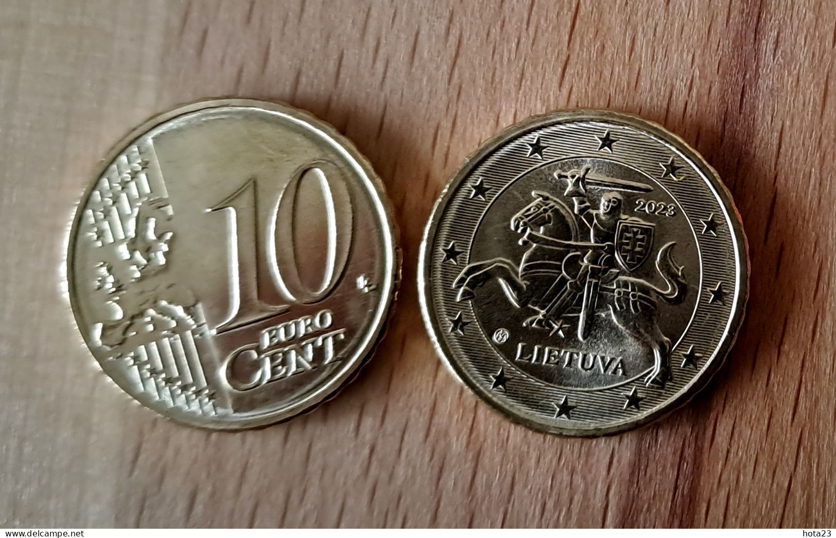 2023 Lithuania , Lietuva , Litauen   10 Euro Cent ONE Coin  FROM Roll  UNC - Lithuania