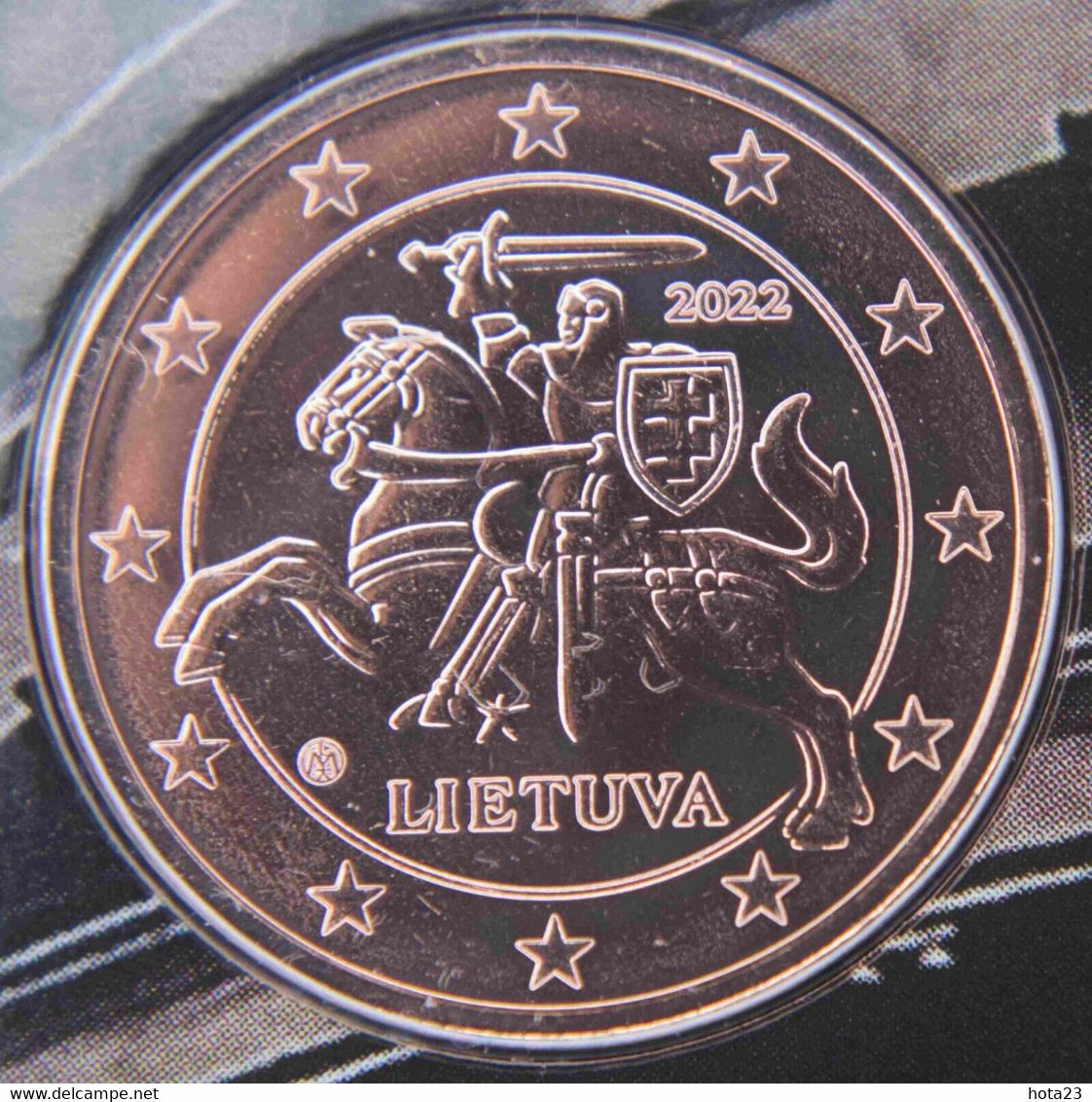 Lithuania 2022 Year UNC Coin 5 Cent  - FROM MINT ROLL - Litauen