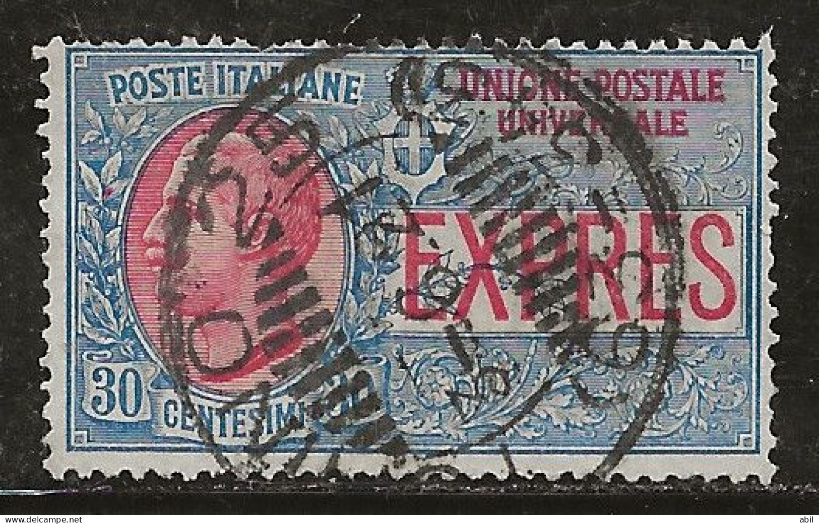 Italie 1908 N°Y.T. ; EX. 2 Obl. - Posta Espresso