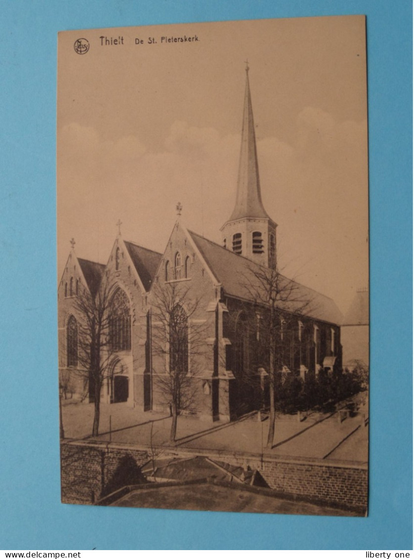 De St. PIETERSKERK > Thielt ( Edit. : Thill ) Anno 19?? ( Zie / Voir Scans ) ! - Tielt