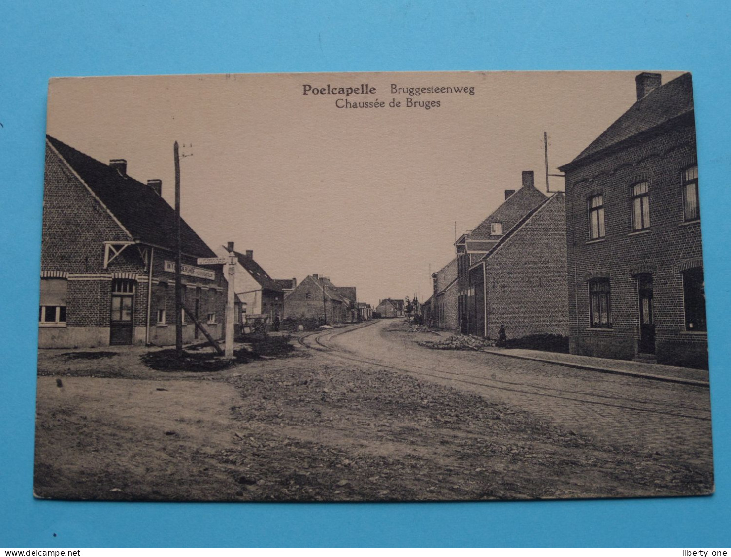 POELCAPELLE > Bruggesteenweg ( Edit. : ? ) Anno 19?? ( Zie / Voir Scans ) ! - Langemark-Pölkapelle