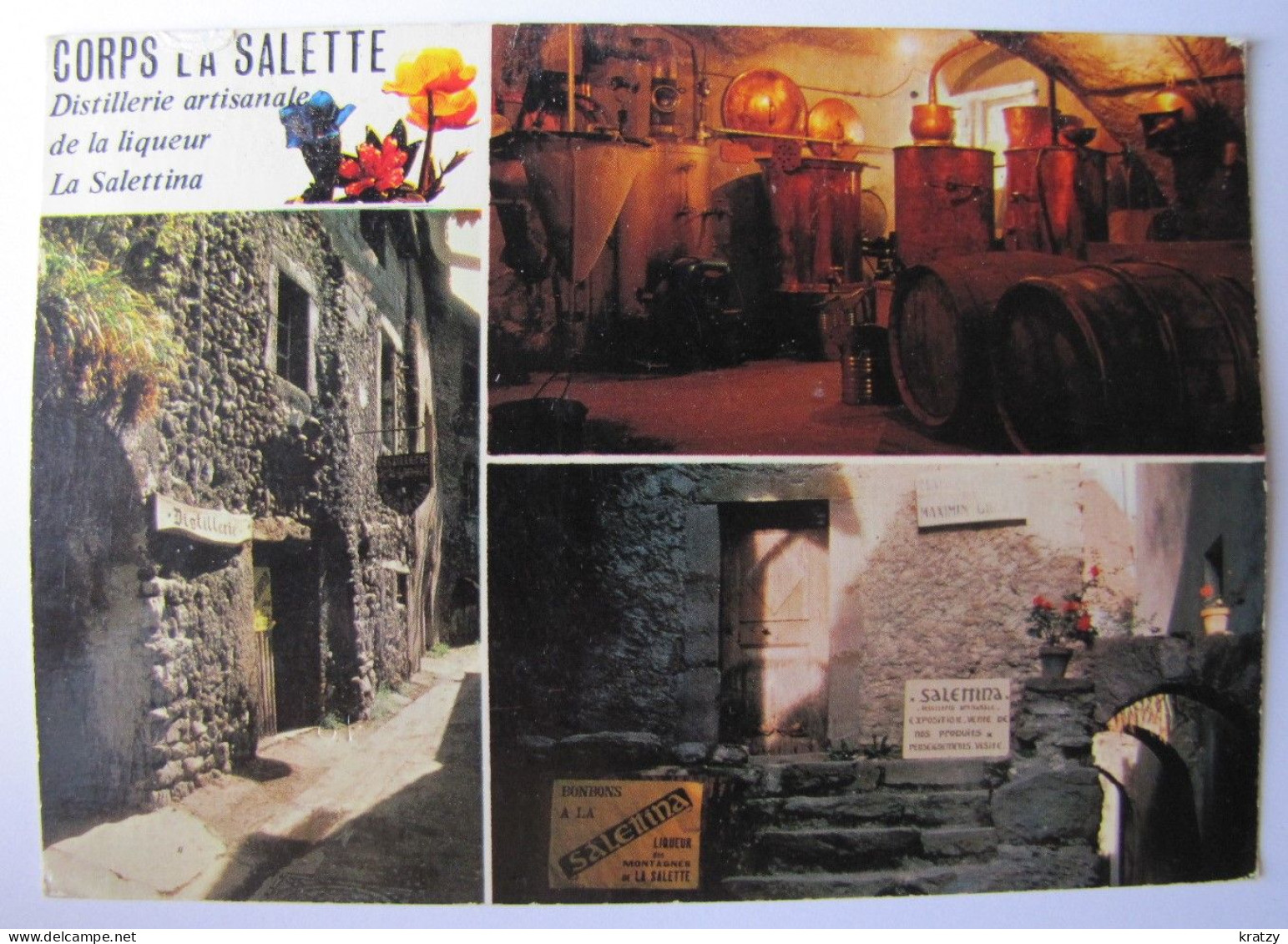 FRANCE - ISERE - CORPS-la-SALETTE - Distillerie De La Liqueur La Salettina - Corps