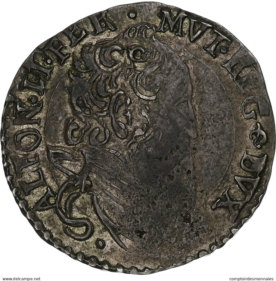 Duché De Ferrare, Alfonso II D'Este, Giorgino, 1597, Ferrara, Argent - Emilia