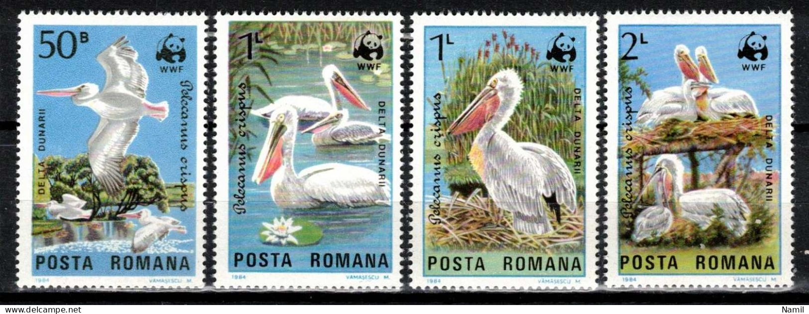 ** Roumanie 1984 Mi 4104-7 (Yv 3543-6), MNH)** - Nuevos