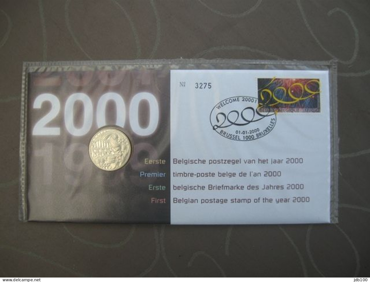 Numisletter 2000 België Belgique 2878 Eerste Belgische Postzegel Van Het Jaar 2000 - Numisletter