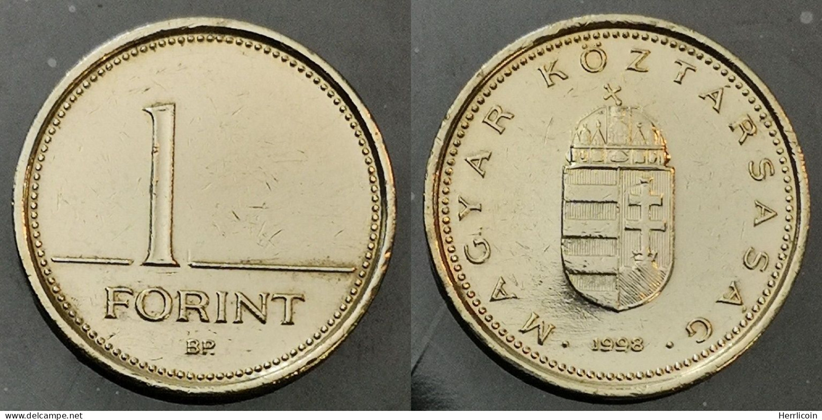 Monnaie Hongrie  - 1998 BP - 1 Forint - Hongrie