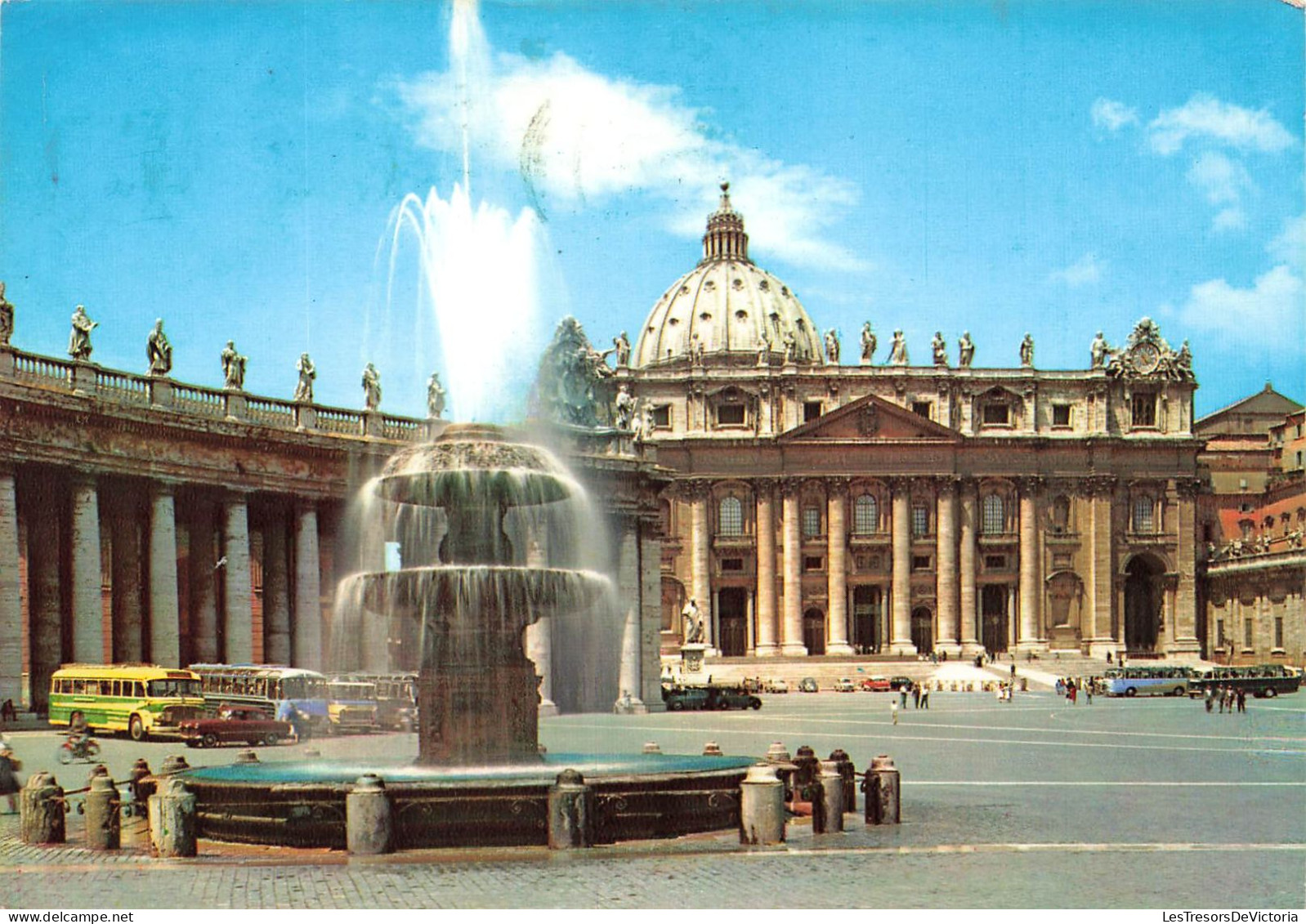 VATICAN - Cité Du Vatican - Place Et Basilique De Saint Pierre - Carte Postale - Vaticano