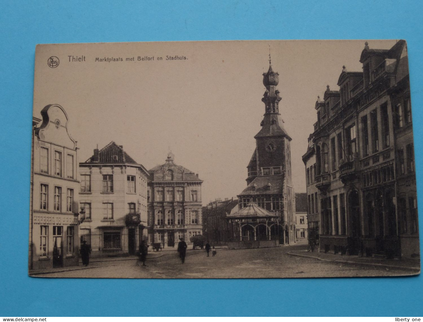 Marktplaats Met Belfort En Stadhuis > Thielt ( Edit. : A. Christiaens-D'Hont ) Anno 19?? ( Zie Scans ) ! - Tielt