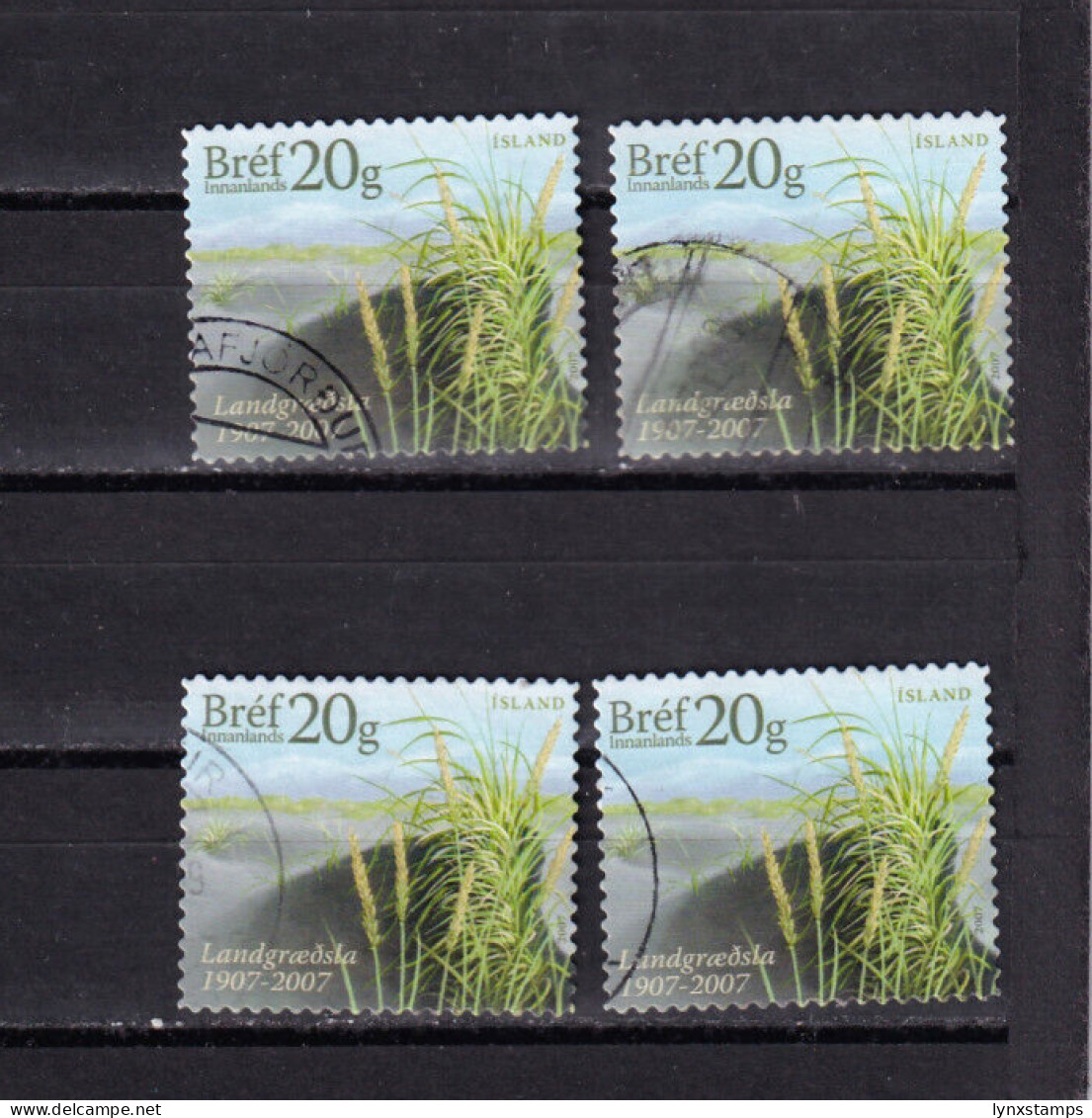 LI03 Iceland 2007 The 100th Anniv Of The Soil Conservation Service Used Stamps - Used Stamps