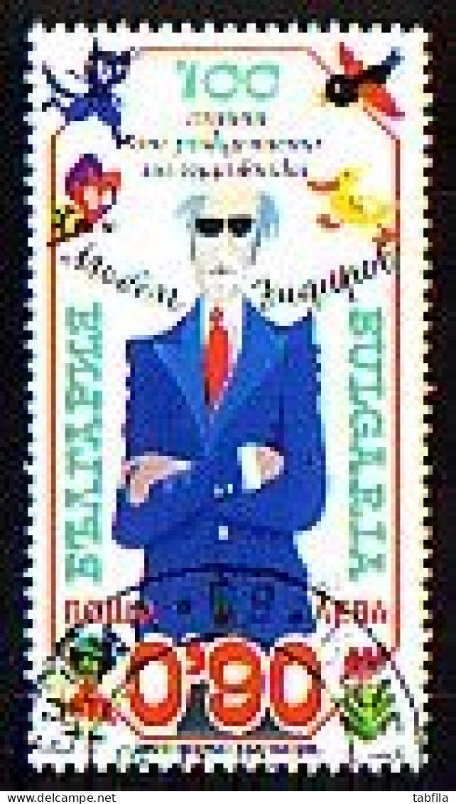 BULGARIA - 2023 - 100th Birth Anniversary Of The Artist Lyuben Zidarov - 1v Used - Usados