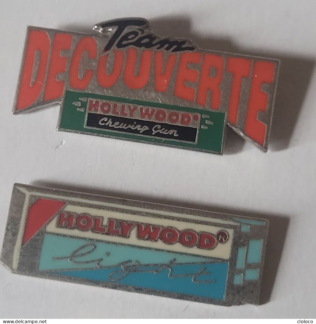 PINS PIN ALIMENTAIRE ALIMENTS BONBON SUCRERIE CHEWING GUM HOLLYWOOD 7 PINS - Levensmiddelen